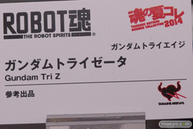 バンダイ　魂の夏コレ2014　ガンダム　魂ネイション　ROBOT魂　ガンダムトライゼータ　POP