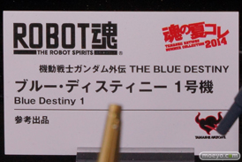 バンダイ　魂の夏コレ2014　ガンダム　魂ネイション　ROBOT魂　ブルー・ディスティニー１号機　POP
