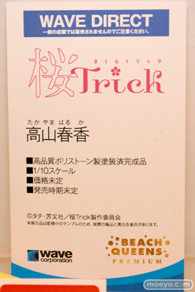 2014 第54回 全日本模型ホビーショー　画像　サンプル　レビュー　フィギュア　ウェーブ　BEACH QUEENS PREMIUM 桜Trick（さくらトリック） 高山春香　08
