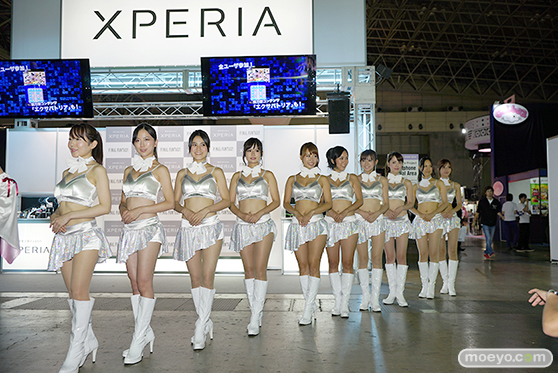 東京ゲームショウ2014　コスプレ　イベント　コンパニオン　画像　写真　レポート　Xperia