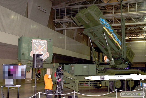 ニコニコ超会議2015　画像　自衛隊　地対空誘導弾 ペトリオットシステム発射機　01