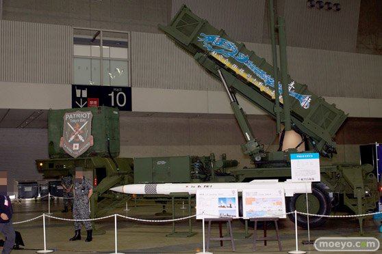 ニコニコ超会議2015　画像　自衛隊　地対空誘導弾 ペトリオットシステム発射機　02