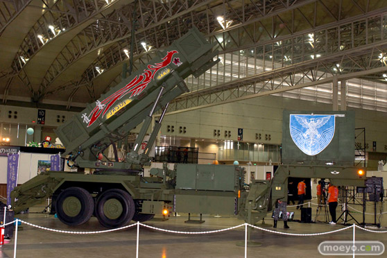ニコニコ超会議2015　画像　自衛隊　地対空誘導弾 ペトリオットシステム発射機　03