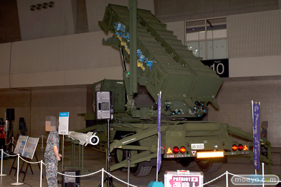 ニコニコ超会議2015　画像　自衛隊　地対空誘導弾 ペトリオットシステム発射機　17