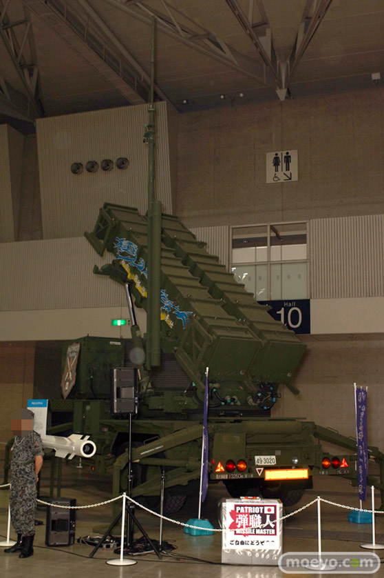 ニコニコ超会議2015　画像　自衛隊　地対空誘導弾 ペトリオットシステム発射機　20