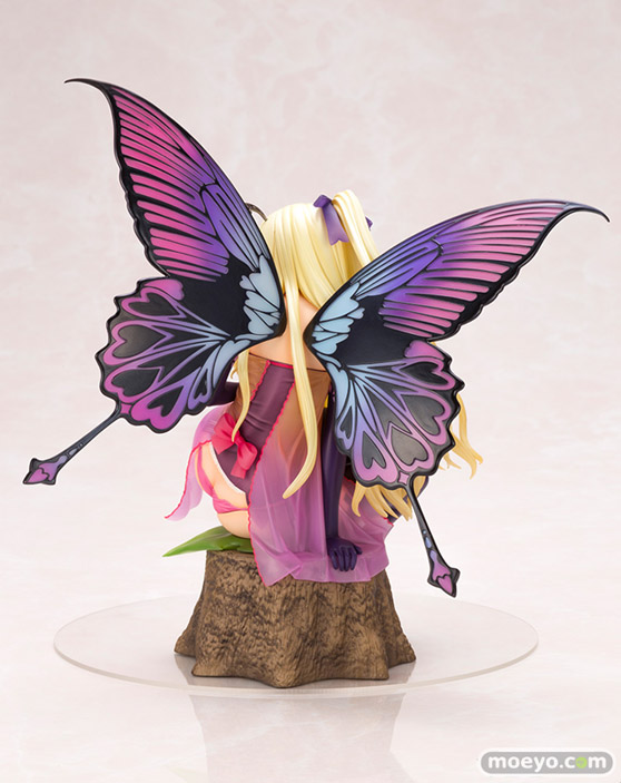 コトブキヤの4-Leaves Tony’sヒロインコレクション 紫陽花の妖精 アナベルの新作フィギュア彩色サンプル画像02
