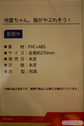 ワンダーフェスティバル2024 [冬]  フィギュア HIRO DIGIGIRL 地雷ちゃん、服がやぶれそう！ 阿其 09