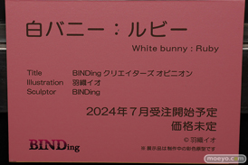  BINDing クリエイターズ オピニオン 白バニー ルビー アヒル隊長 yozakura 第8回 ネイティブグループ合同展示会（エロホビ） エロ フィギュア キャストオフ 20