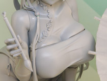 【WF2024夏】アルファマックス新作美少女フィギュア「アズールレーン 高雄 ～春の習い ver.～（仮）」監修中原型が展示！