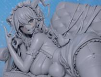 【メガホビEXPO2024】アルター新作美少女フィギュア「アズールレーン エーギル 鉄血母港のメイドラッヘVer.」監修中原型が展示！