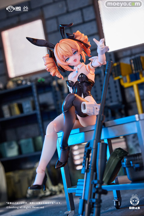 溯行 sushing（スシーン） BUNNY RAPID ACTION SQUAD Sniper・レオーニ　LEONI フィギュア 03