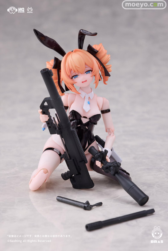 溯行 sushing（スシーン） BUNNY RAPID ACTION SQUAD Sniper・レオーニ　LEONI フィギュア 10