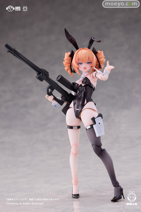 溯行 sushing（スシーン） BUNNY RAPID ACTION SQUAD Sniper・レオーニ　LEONI フィギュア 18