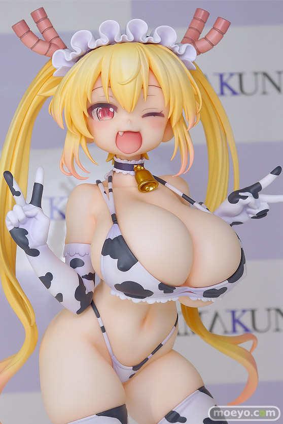 ふホビージャパン AMAKUNI 小林さんちのメイドラゴン トール 牛柄ビキニVer. 日不見ひずみ PLAMODE メガホビEXPO2024 Past to the Future フィギュア 04