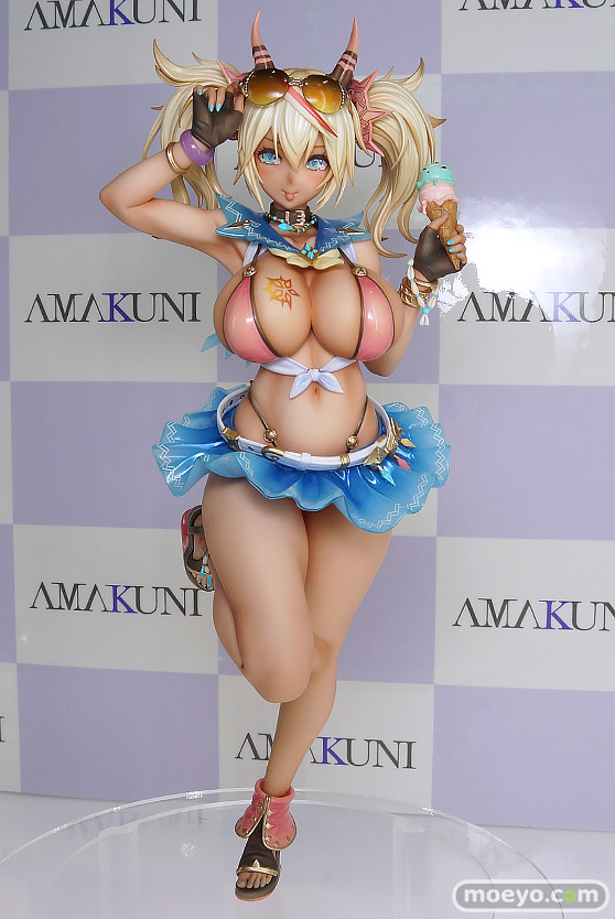 ホビージャパン AMAKUNI イドラ ファンタシースターサーガ　[サマーイノセント]ジェネ（ニュートラルカオス） にゃばー うみ フィギュア メガホビEXPO2024 Past to the Future  01