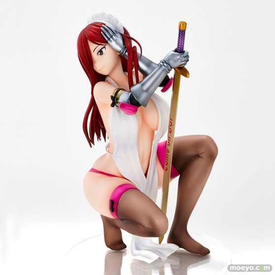 ユニオンクリエイティブ 『FAIRY TAIL』エルザ・スカーレット 誘惑の鎧特別仕様Ver（再販） あかべこ 松田モデル フィギュア 08