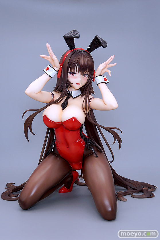 カーニバル 1/4スケールフィギュア　アマカノ2+　黒姫結灯　バニースーツver. きんぐさーもん muni エロ フィギュア キャストオフ A01
