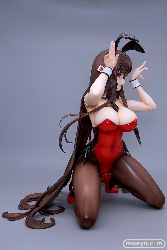 カーニバル 1/4スケールフィギュア　アマカノ2+　黒姫結灯　バニースーツver. きんぐさーもん muni エロ フィギュア キャストオフ A03