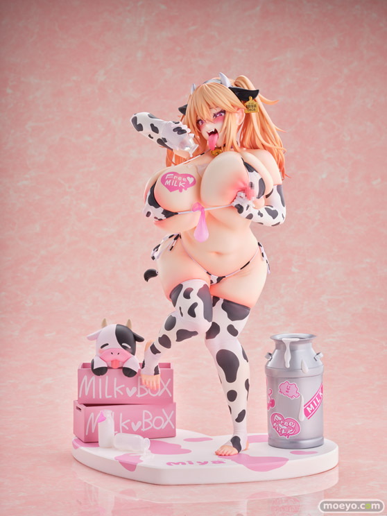 のくちゅるぬ ミヤちゃん 牛コスチュームVer. DX版 miya YOSHI お茶イヌハナ太郎 ネイティブ エロ キャストオフ フィギュア 11