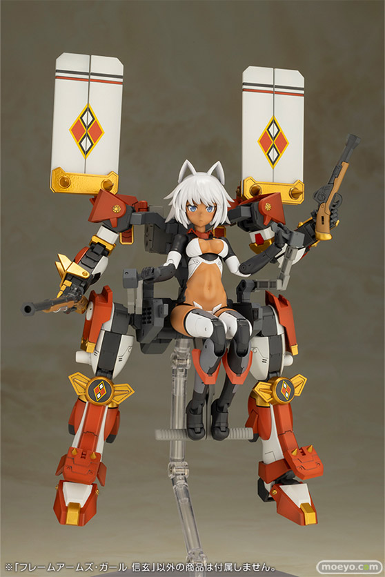 コトブキヤ フレームアームズ・ガール 信玄 プラモデル リキッドストーン 谷林タカシ 清水康智 16