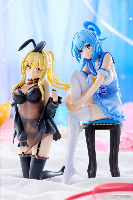『この素晴らしい世界に祝福を！』からアクア&ダクネスのネグリジェ姿フィギュアが登場！　７月４日（金）より予約受付開始！ 01