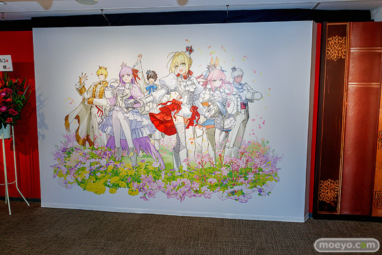 ワダアルコ展 Fate & Fate/EXTRA ART WORKS -flower parade-　会場の様子 01