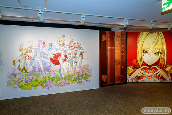 ワダアルコ展 Fate & Fate/EXTRA ART WORKS -flower parade-　会場の様子 03