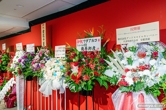 ワダアルコ展 Fate & Fate/EXTRA ART WORKS -flower parade-　会場の様子 07