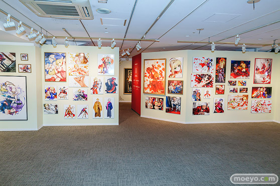 ワダアルコ展 Fate & Fate/EXTRA ART WORKS -flower parade-　会場の様子 13