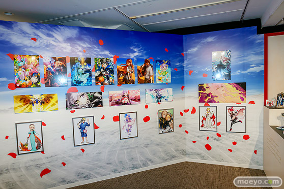 ワダアルコ展 Fate & Fate/EXTRA ART WORKS -flower parade-　会場の様子 15