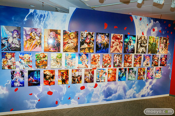 ワダアルコ展 Fate & Fate/EXTRA ART WORKS -flower parade-　会場の様子 16