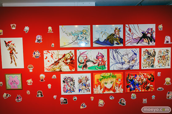 ワダアルコ展 Fate & Fate/EXTRA ART WORKS -flower parade-　会場の様子 25