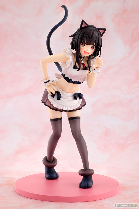 『この素晴らしい世界に祝福を！』からめぐみん猫耳メイドver.&ゆんゆんネグリジェver.のフィギュアが登場！　8月8日（金）より予約受付開始！　04