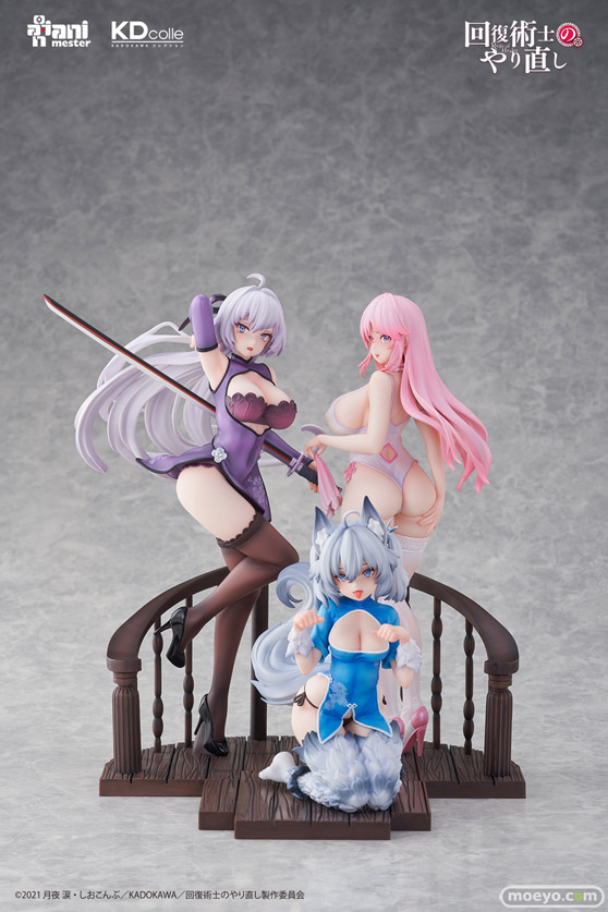 『回復術士のやり直し』より、フレイア＆セツナ＆クレハがチャイナドレスでフィギュア化！　8月18日（月）より予約受付開始！　02
