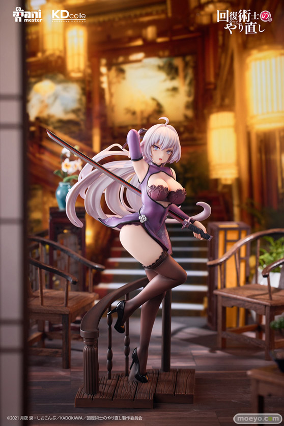 『回復術士のやり直し』より、フレイア＆セツナ＆クレハがチャイナドレスでフィギュア化！　8月18日（月）より予約受付開始！　15