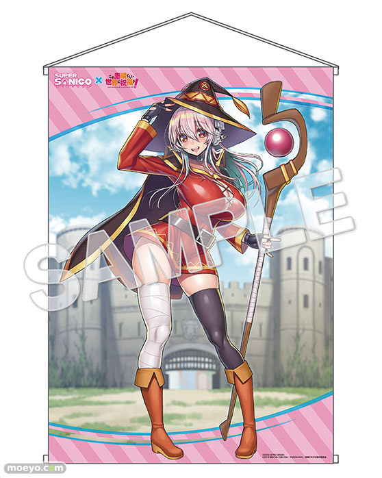ニトロプラスのライブマスコットガール「すーぱーそに子」が『この素晴らしい世界に祝福を！』コラボでフィギュア化！　9月4日（木）より予約受付開始！19