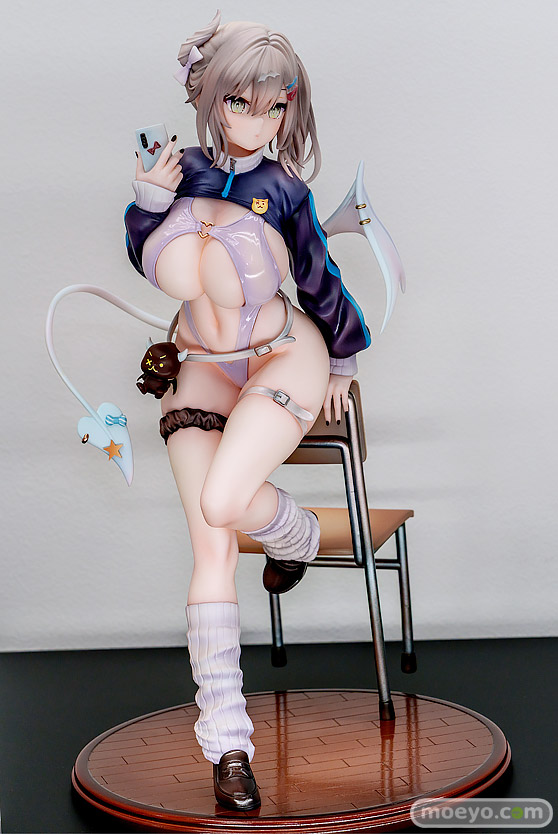 東京フィギュアギャラリー HobbyChaton 無口系ギャルサキュバス 篠宮ユキ Illustrated by sune Pt 良人 フィギュア 03