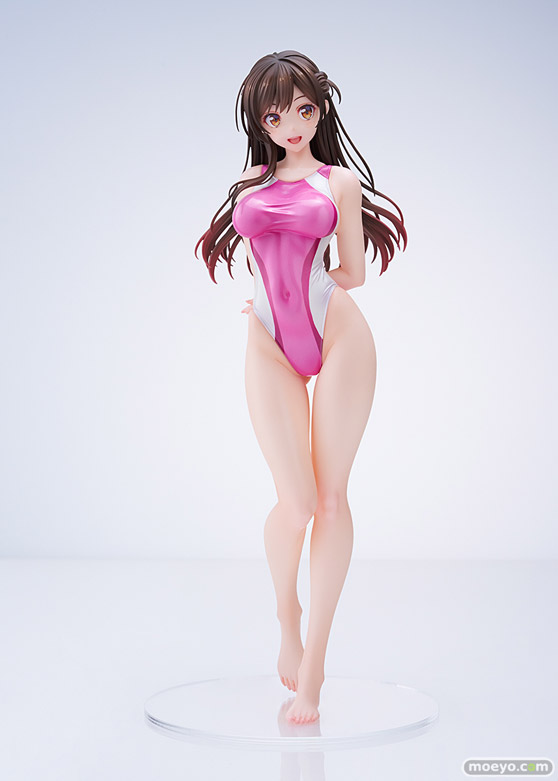 ホビージャパン 彼女、お借りします　水原千鶴 桃色ラインの競泳水着Ver. i-con 五日市歩 深井涼介 AMAKUNI 05