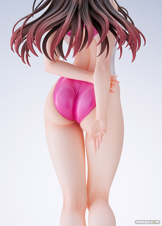 ホビージャパン 彼女、お借りします　水原千鶴 桃色ラインの競泳水着Ver. i-con 五日市歩 深井涼介 AMAKUNI 10