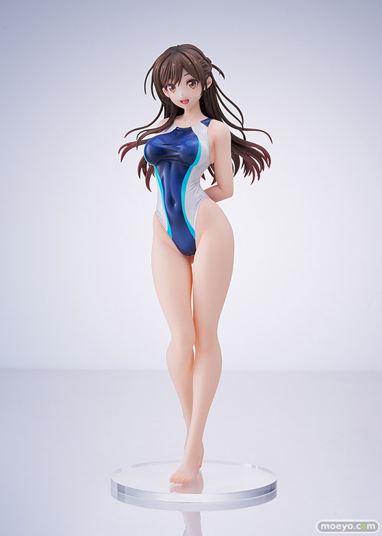 ホビージャパン 彼女、お借りします　水原千鶴 桃色ラインの競泳水着Ver. i-con 五日市歩 深井涼介 AMAKUNI 17