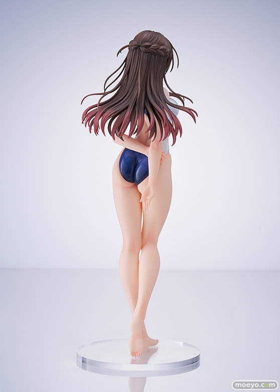 ホビージャパン 彼女、お借りします　水原千鶴 桃色ラインの競泳水着Ver. i-con 五日市歩 深井涼介 AMAKUNI 19