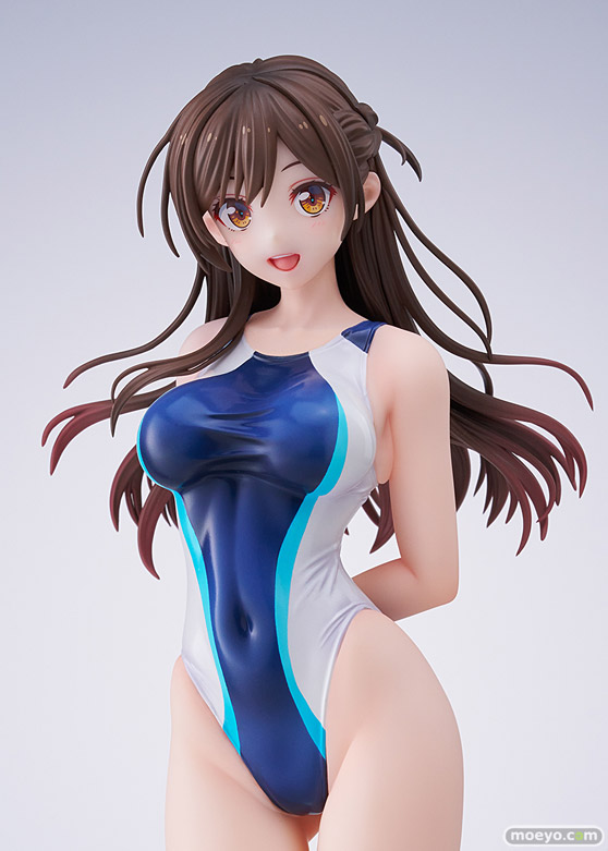 ホビージャパン 彼女、お借りします　水原千鶴 桃色ラインの競泳水着Ver. i-con 五日市歩 深井涼介 AMAKUNI 21