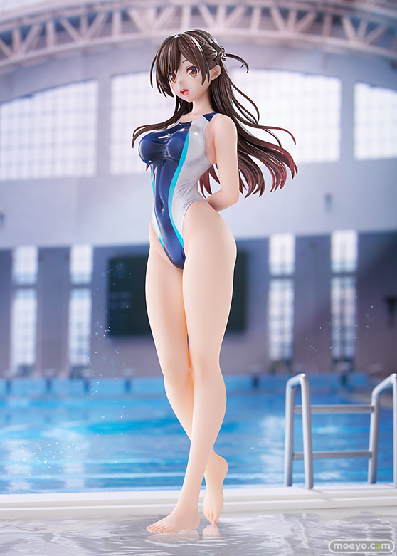 ホビージャパン 彼女、お借りします　水原千鶴 桃色ラインの競泳水着Ver. i-con 五日市歩 深井涼介 AMAKUNI 26