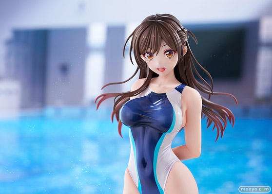 ホビージャパン 彼女、お借りします　水原千鶴 桃色ラインの競泳水着Ver. i-con 五日市歩 深井涼介 AMAKUNI 29