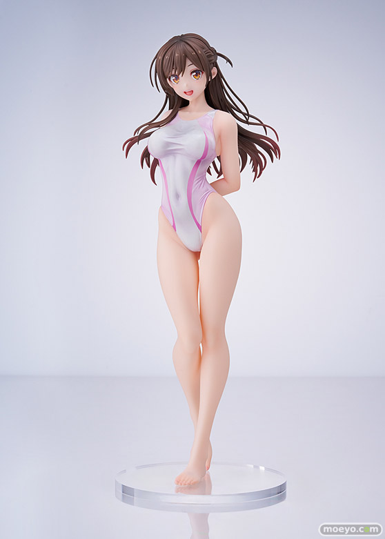 ホビージャパン 彼女、お借りします　水原千鶴 桃色ラインの競泳水着Ver. i-con 五日市歩 深井涼介 AMAKUNI 31