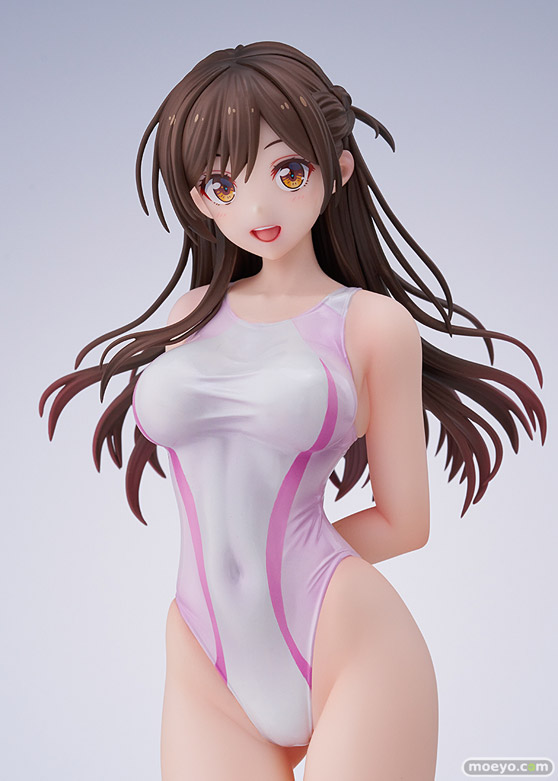 ホビージャパン 彼女、お借りします　水原千鶴 桃色ラインの競泳水着Ver. i-con 五日市歩 深井涼介 AMAKUNI 35