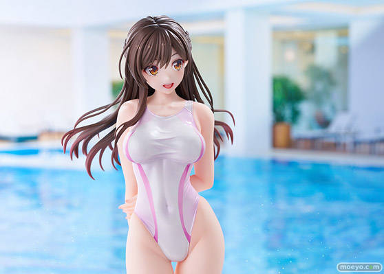 ホビージャパン 彼女、お借りします　水原千鶴 桃色ラインの競泳水着Ver. i-con 五日市歩 深井涼介 AMAKUNI 41