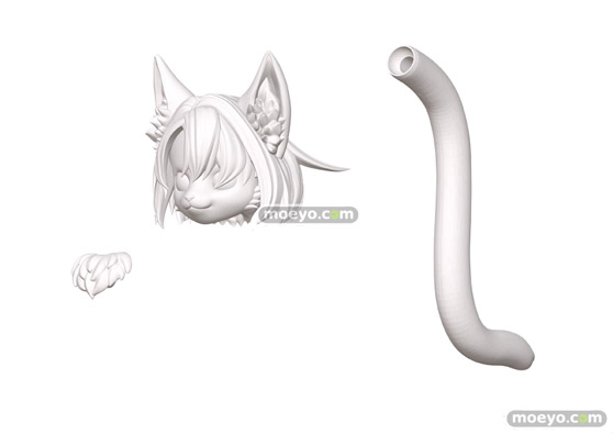 アオシマ 選んで作れる！可愛いケモノたちの可動プラモデル「けもプラ」 「 カオマニー」、「ニホンオオカミ」、「ヒトパーツセット[カラーA]」、「ぶらんこ」38