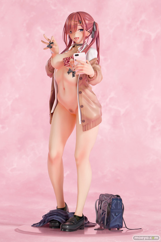 インサイト なな枕「ピアスを見せてくれる赤髪ギャルちゃん」マスクver. 素顔ver. エロ フィギュア のちを。 二次受注 PVC化 19