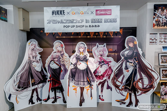 勝利の女神：NIKKE × あみあみ × ツクヨミ スペシャルコラボフェア in 秋葉原 2025 POP UP SHOP in あみあみ　会場の様子 20